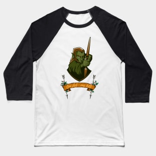 Elvish Archer DnD/Fantasy - One shot one kill Baseball T-Shirt